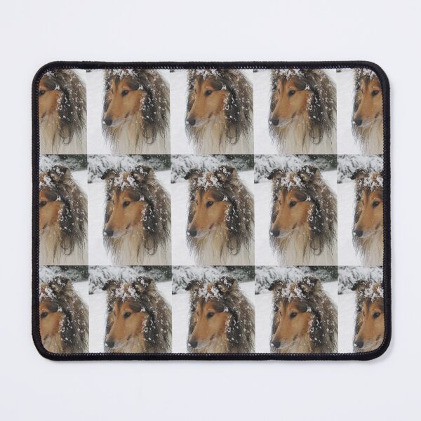 Item preview, Collie In The Snow designed and sold by KarenWoodArt.