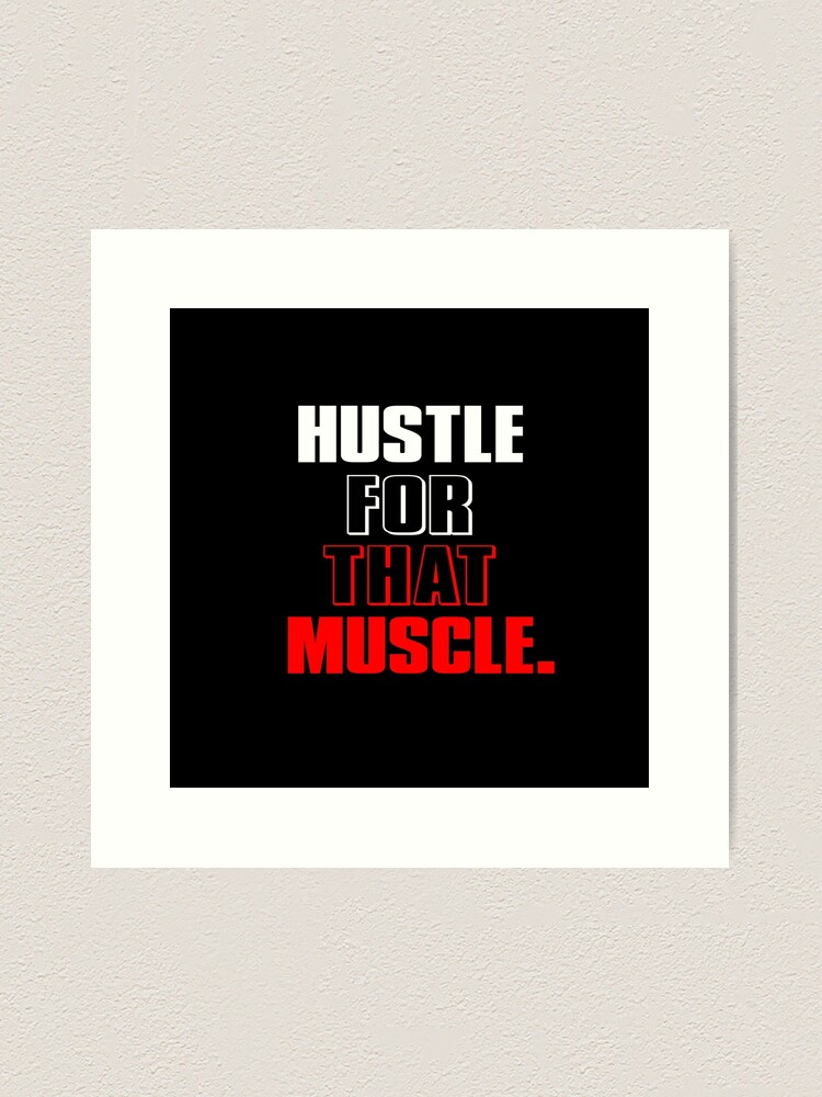 Hustle For That Muscle - Personalized Gifts Custom Fitness Tumbler