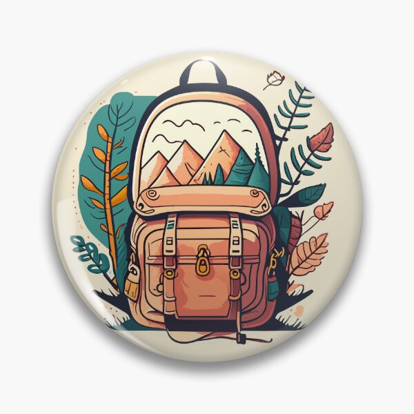 Item preview, Travel backpack designed and sold by ArchieDid.