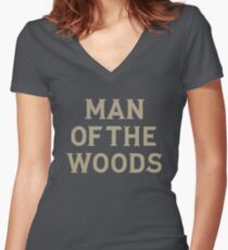 Justin Timberlake | Man Of The Woods Women's Fitted V-Neck T-Shirt