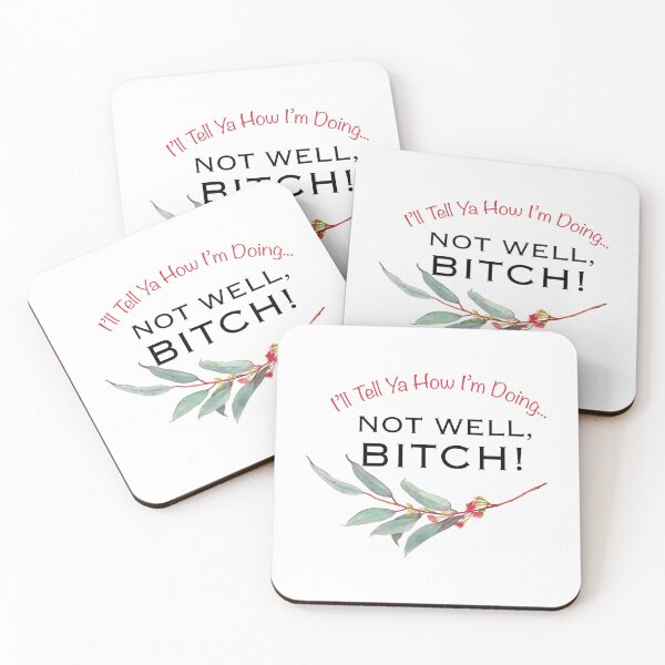 Item preview, Not Well, Bitch! designed and sold by jowellr-hone.