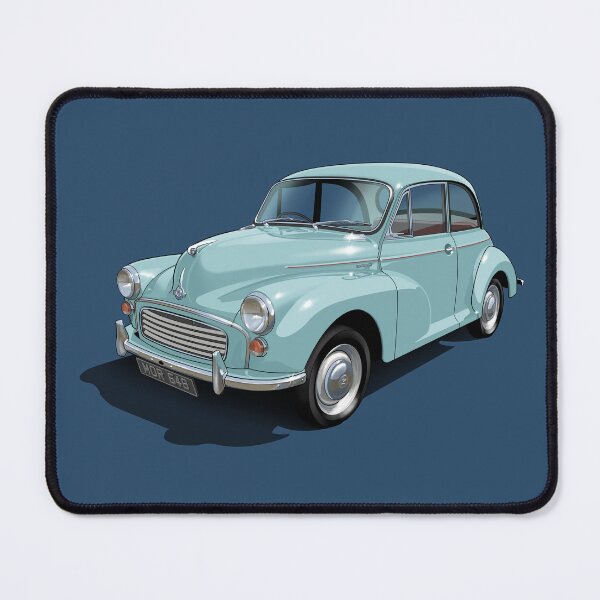 Item preview, Morris Minor in bermuda blue designed and sold by candc-retro.