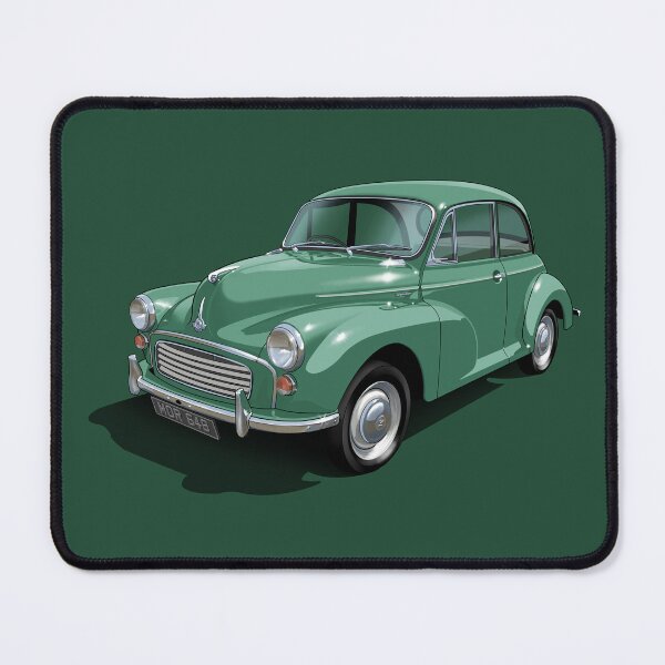 Item preview, Morris Minor in almond green designed and sold by candc-retro.