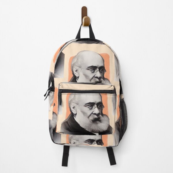 Item preview, English Novelist Anthony Trollope - orange - illustration designed and sold by Litstoy.