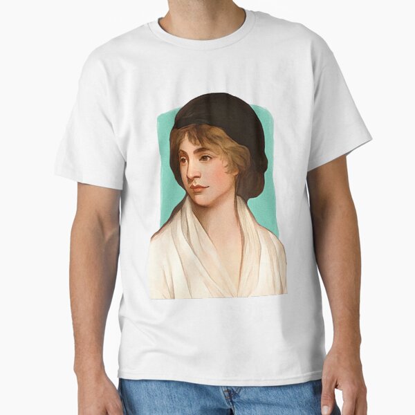 Item preview, British Writer Mary Wollstonecraft - pistachio - illustration  designed and sold by Litstoy.