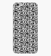 Punk Rock iPhone Case