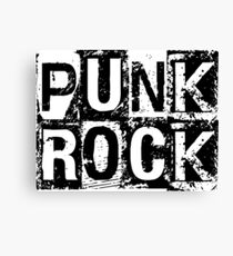 Punk Rock Canvas Print