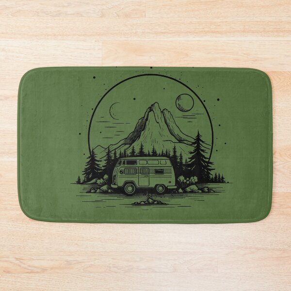 Item preview, Retro Travel: Vintage Adventure Camping Car designed and sold by ArtByKattie.