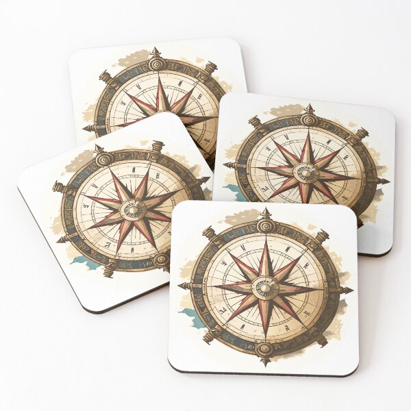 Item preview, Travel Compass Rose designed and sold by ArchieDid.