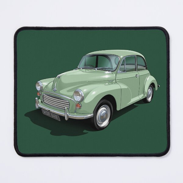 Item preview, Morris Minor in sage green designed and sold by candc-retro.