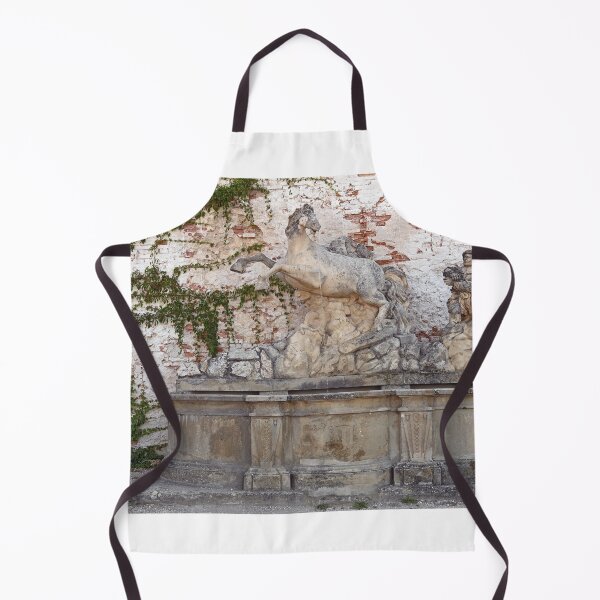 Item preview, Fountain of horse and man in the town Mikulov south moravia Czech republic designed and sold by goceris.