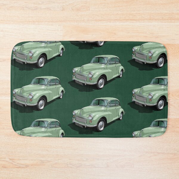 Item preview, Morris Minor in sage green designed and sold by candc-retro.