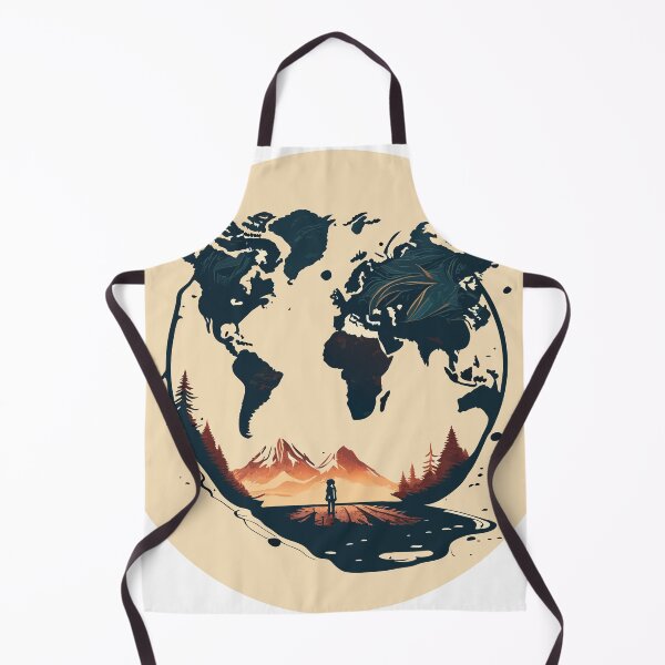 Item preview, Travel World Map Footprints designed and sold by ArchieDid.