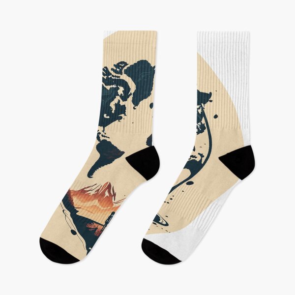 Item preview, Travel World Map Footprints designed and sold by ArchieDid.