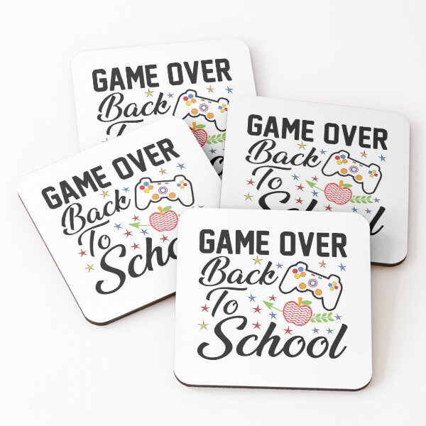 Item preview, Game over Back to School designed and sold by CreativeTag.