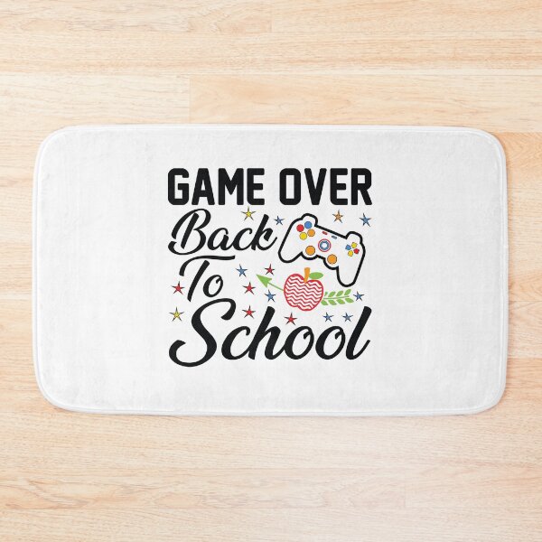 Item preview, Game over Back to School designed and sold by CreativeTag.