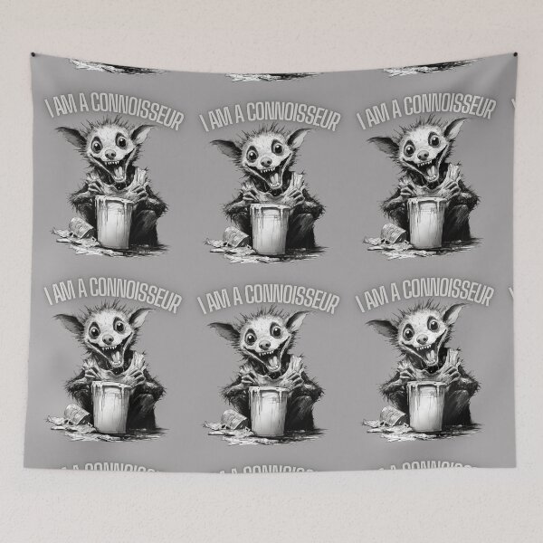 Item preview, I Am A Connoisseur Opossum designed and sold by MarcinCollie.
