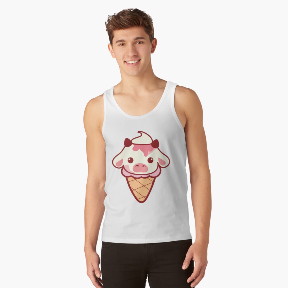 Women's Flowy Tank Top – Ice cream – MILCHMANIA