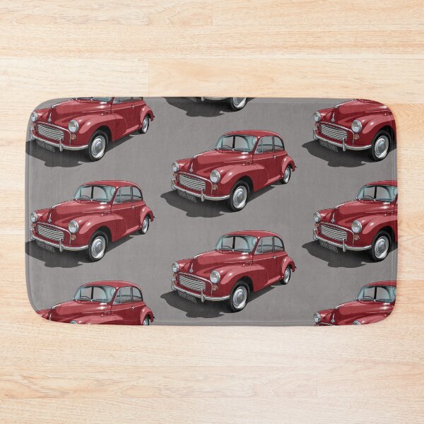 Item preview, Morris Minor in maroon designed and sold by candc-retro.