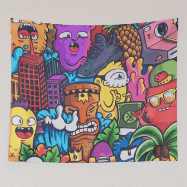 Item preview, Monster pattern designed and sold by Cristopher Ponso.