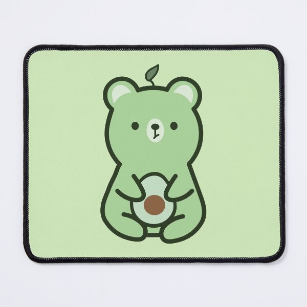 Item preview, Kawaii avocado bear designed and sold by SunMoonMilk.