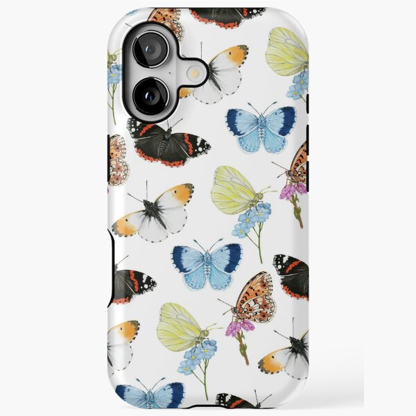 British Butterflies iPhone Tough Case