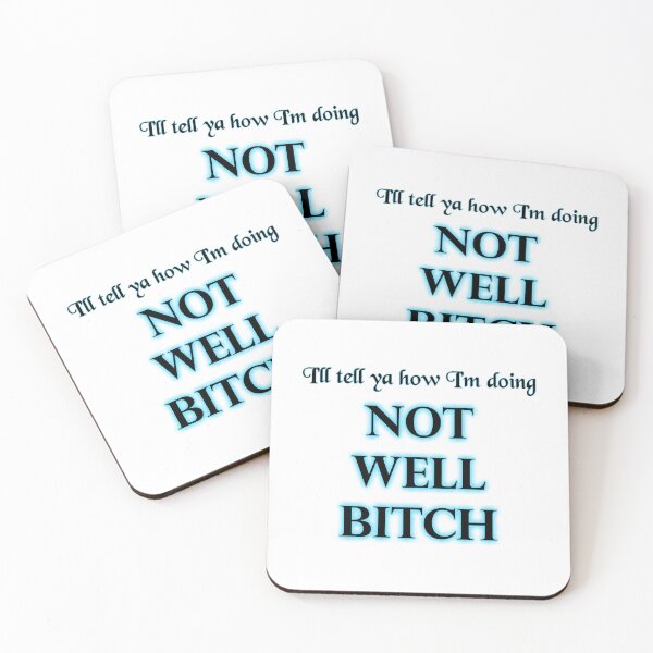 Item preview, Dorinda Not Well Bitch designed and sold by taylor-daniels.