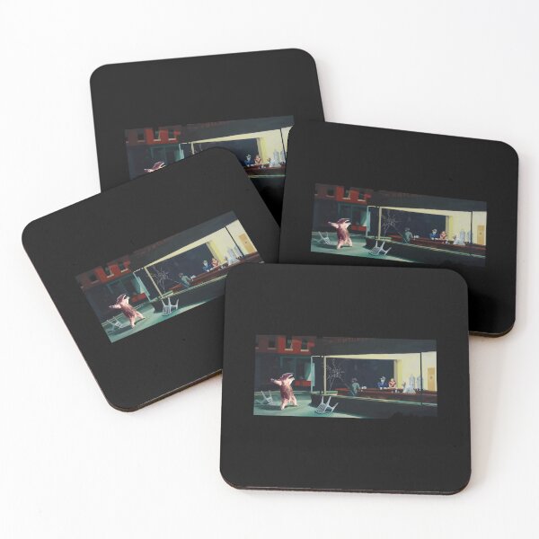 Item preview, Banksy Nighthawks Anteater Edward Hopper 	 	 designed and sold by mkocdgfvd56.