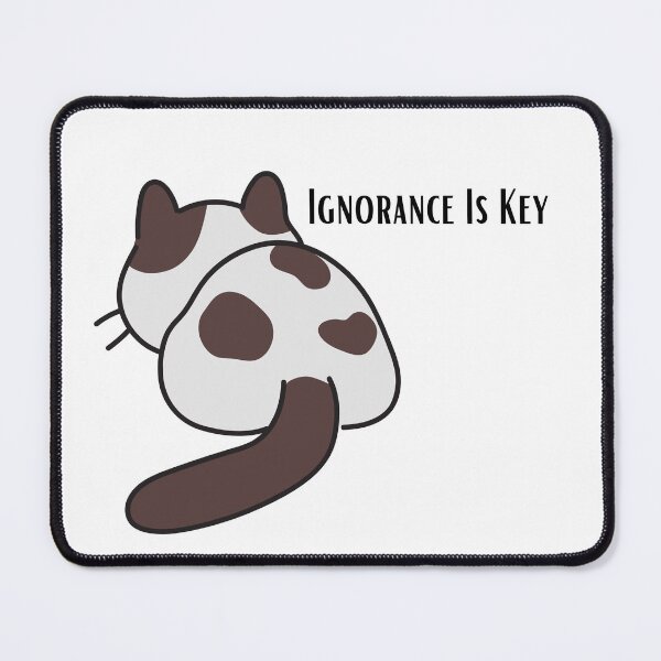 Item preview, Ignorance is the key cat back designed and sold by PassionFruchti.