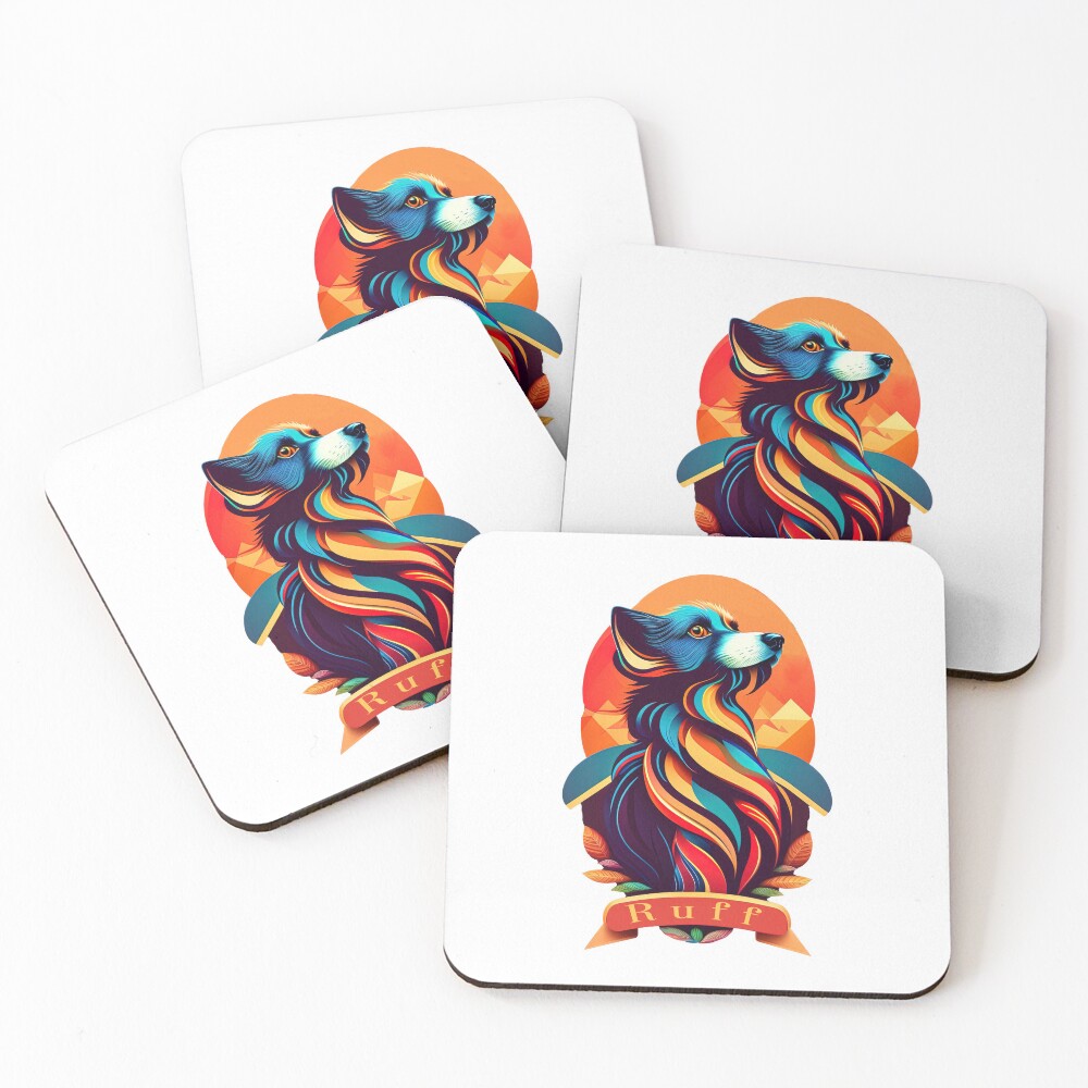 Item preview, Coasters (Set of 4) designed and sold by DustinVinyl.