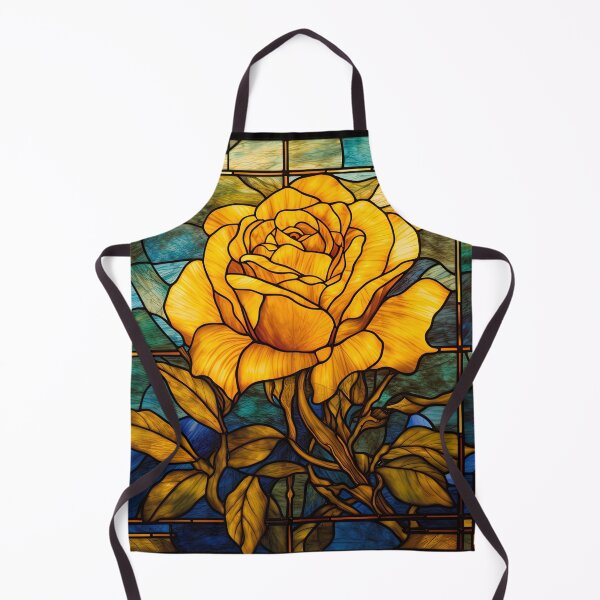 Item preview, Stained Glass Yellow Rose designed and sold by Juliascutecornr.
