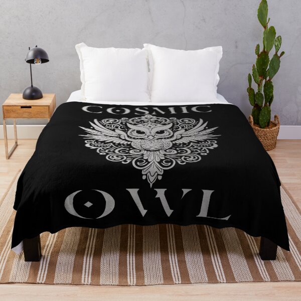 Item preview, Cosmic Owl - Grey designed and sold by Soulemotion.