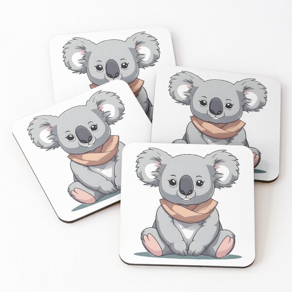 Item preview, Koala with a brown scarf designed and sold by Realizey.
