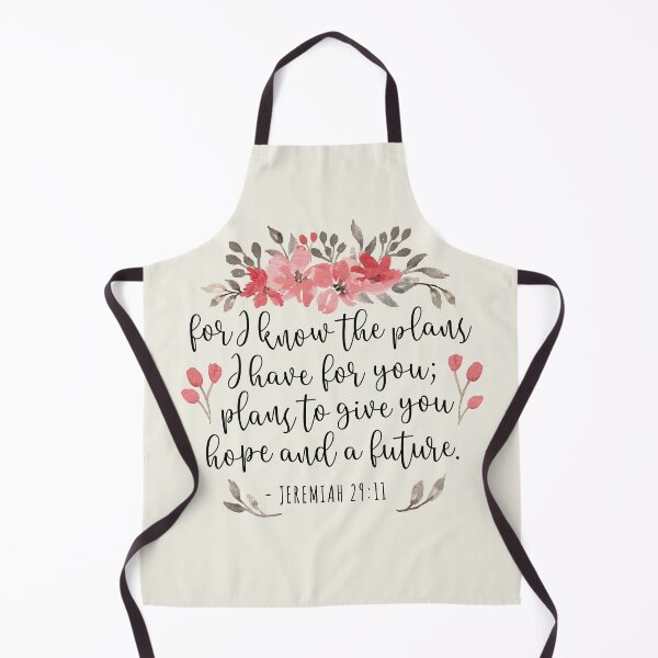 Item preview, For I Know The Plans - Jeremiah 29 11 Floral designed and sold by amazingjoy.