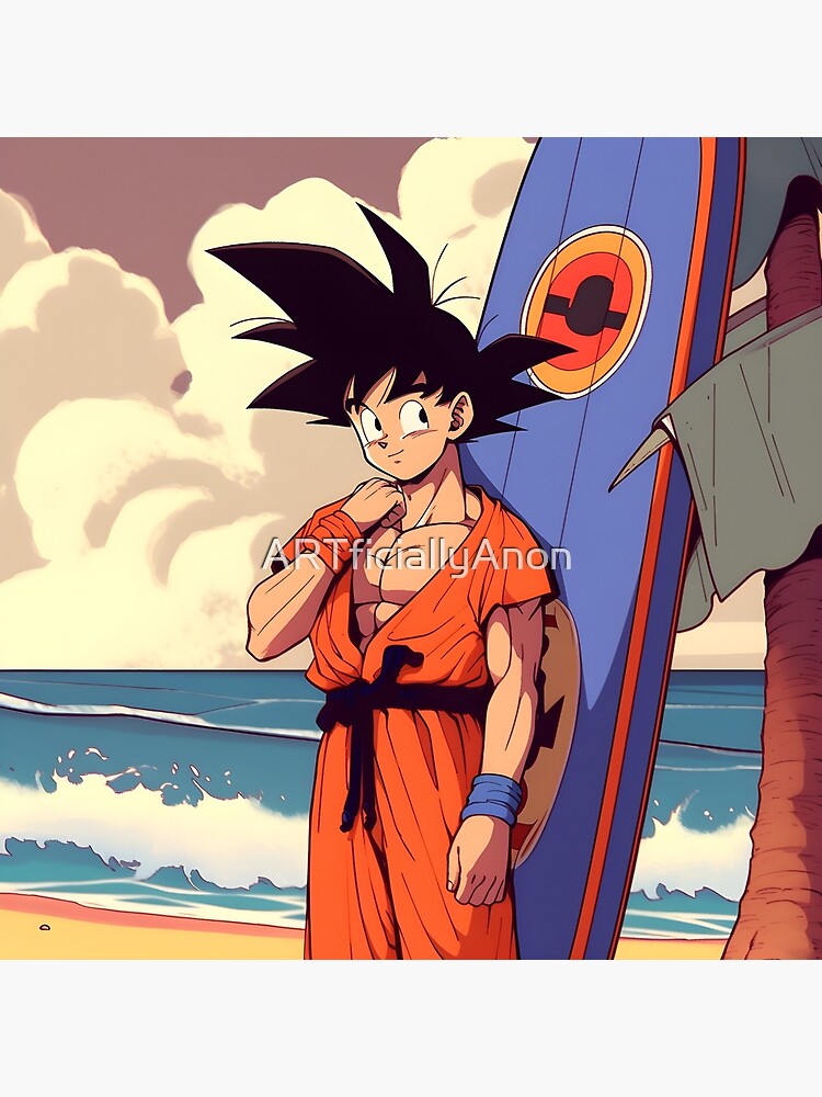 Goku Kaioken | Art Board Print