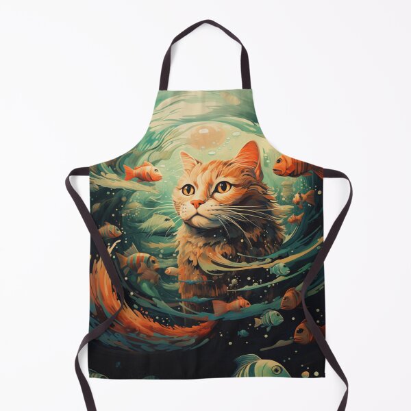 Item preview, Cat Underwater designed and sold by densok.
