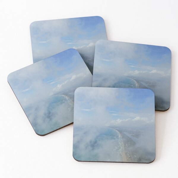 Item preview, Sabaudia’s landscape with clouds designed and sold by Dronart.