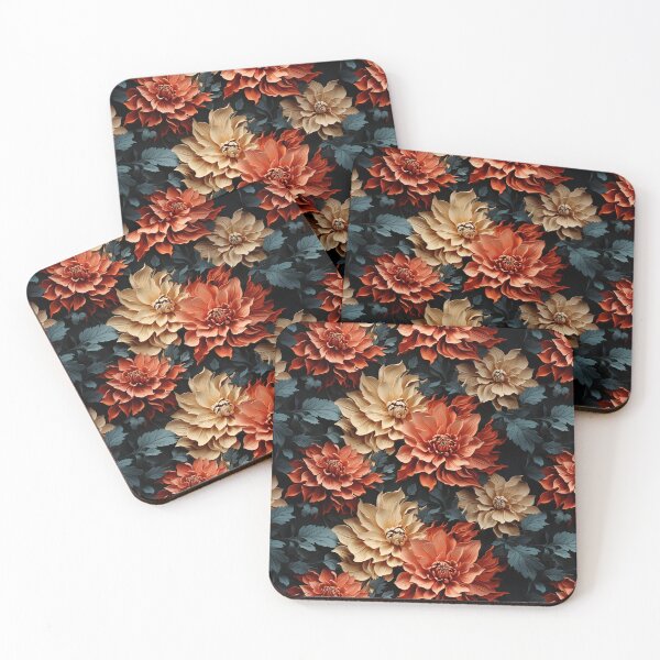 Item preview, Seamless Stunning Flowers Pattern designed and sold by Lumistica.