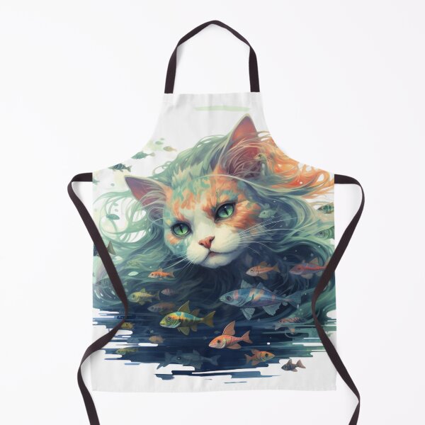 Item preview, cat ocean wonderland designed and sold by densok.