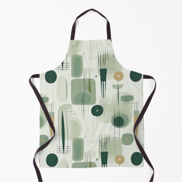 Item preview, Sage Green Mid Century Modern Abstract designed and sold by JulieInspired.