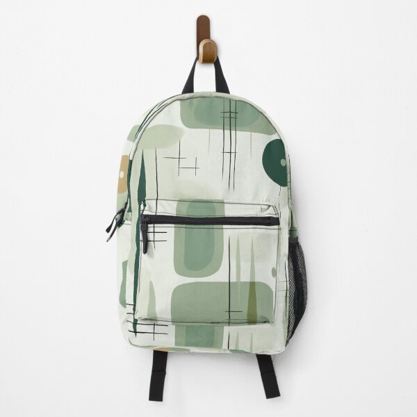 Item preview, Sage Green Mid Century Modern Abstract designed and sold by JulieInspired.
