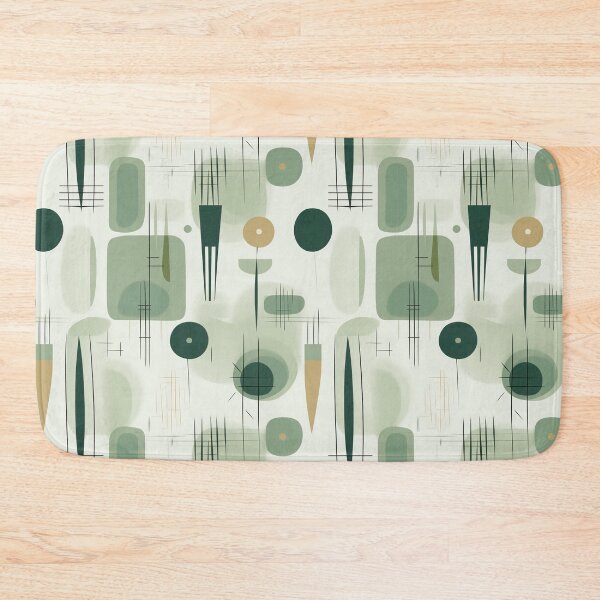 Item preview, Sage Green Mid Century Modern Abstract designed and sold by JulieInspired.