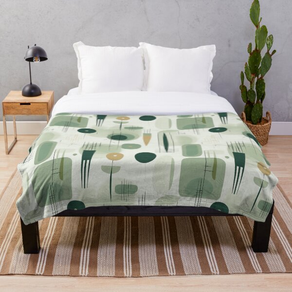 Item preview, Verde salvia Mid Century Modern Abstract designed and sold by JulieInspired.