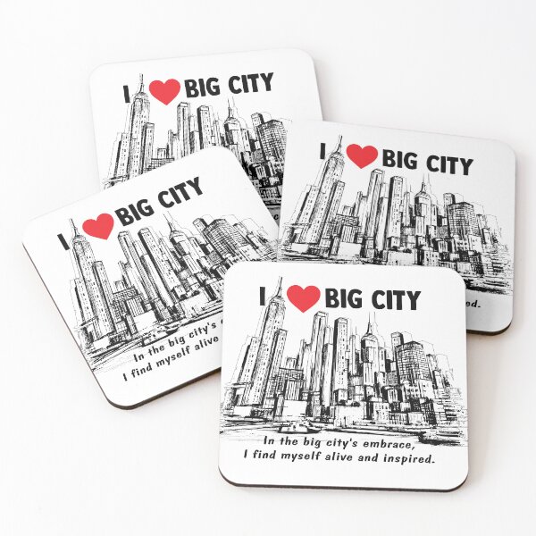 Item preview,  I love big city designed and sold by NatalieJeans.