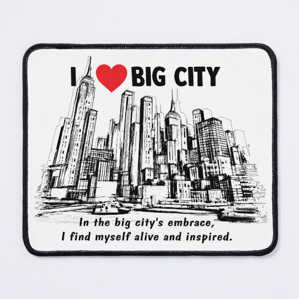 Item preview, I love big city designed and sold by NatalieJeans.