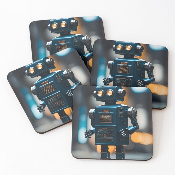 Item preview, The Blue toy robot designed and sold by caiuto.