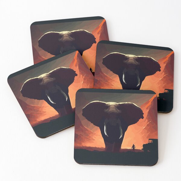 Item preview, Zambia elephant designed and sold by TomFrontierArt.