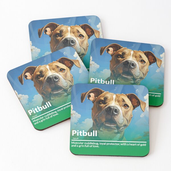 Item preview, Pitbull - The Muscular Cuddlebug designed and sold by calharborne.