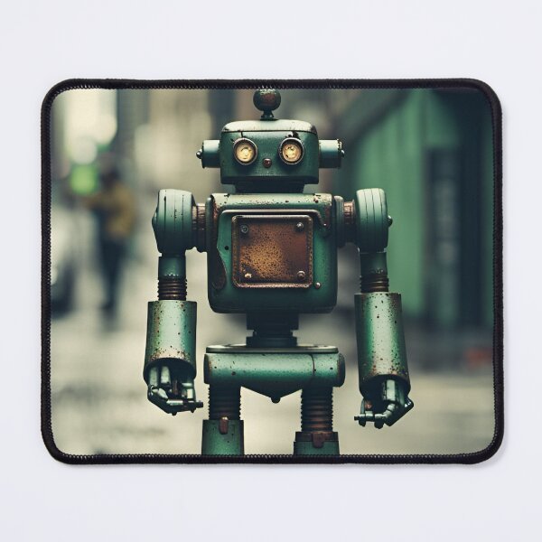 Item preview, The green toy robot designed and sold by caiuto.