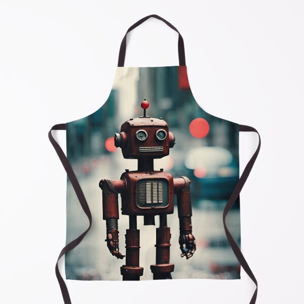 Item preview, The red toy robot designed and sold by caiuto.